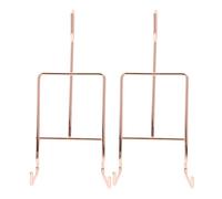 LALADEFIEE Soporte Organizador para Tazas de Café de Hierro 2piezas, Rejilla para Secar Tazas, Portavasos Resistente y Simple para Cocina