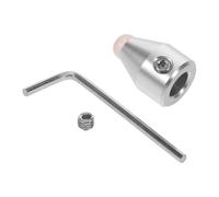 LALADEFIEE Soporte para Diapasón de Meditación de Aleación con Base de Cristal Rosa de 8 Mm, Accesorio Portátil para Yoga, Sanación y Curación por Frecuencias, Base Redonda Estable