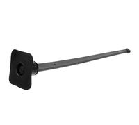 LALADEFIEE Soporte para Mástil E para Barco Negro de Bandera de Plástico Base Resistente en Ambientes Marinos y Aventuras Náuticas