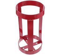 LALADEFIEE Soporte y Oficina Compatible Mayoría para Adecuado de Modelos Incendios en Acero Rojo Práctico Montaje Pared Seguro y Resistente Extintor Barco