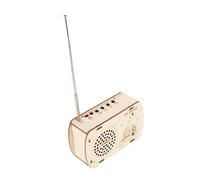 LALADEFIEE Stem Radio Building Kit para Niños DIY Radio De Madera Construction Ciencias Educativas Juguete para El Aprendizaje Experimento