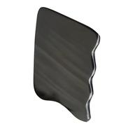 LALADEFIEE Tabla de Masaje Ondulada para Aliviar y Relajación de Cuerno Natural Negro Herramienta de Masaje Multi-funcional para Cuidado Spa