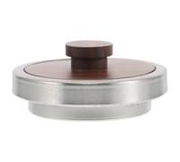 LALADEFIEE Tapa de Madera para Tetera de Vidrio con Suaves y Resistente al Cubierta de Repuesto para Taza Diseño Rústico para Uso Hogar y Oficina Mejora la Experiencia del Té