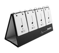 LALADEFIEE Tarjetas de Ritmo Duraderas para Aprendizaje Musical Enseñanza y Práctica Herramientas Portátiles para Mejorar Habilidades de Lectura Entrenamiento de Notas y Dominio del Ritmo