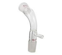 LALADEFIEE Tubo de Conexión de Destilación Fácil de Guardar y Usar Tubo de Destilación de Vidrio Vidrio, Ligero para Clase de Química y Lecciones Experimentales