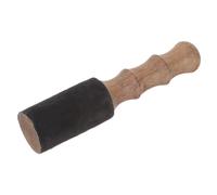 LALADEFIEE Varilla De Palo De Cuenco Tibetano De Madera Natural, Extra Grande Rosca, 18 Cm De Largo y 4 Cm De Ancho, Portátil Para Cuenco Tibetano, Adecuado Para Yoga, Meditación y Relajación Profunda