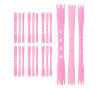 LALADEFIEE Varillas para Permanente de Plástico 90 Piezas Diseño de Onda de Agua Portátiles para Peinado en Salón y Estilo On-the-go Diámetro 0,5-0,7 Cm