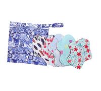 LALAFINA 1 Juego Toalla De Tía Lavable Almohadillas Para La Incontinencia Almohadilla De Tela Protegeslip Reutilizables Carbón De Bambú Almohadilla Para Dormir Cómodo Perder