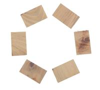 LALAFINA 10 Piezas Cuñas de Madera Triangulares para Mango, Diseño Cónico, Fácil de Instalar y Prolonga la Vida Útil Herramienta en Mantenimiento de Martillos y Reparación de Hachas