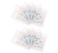 LALAFINA 100 Piezas Bolsas De Pastillas Bolsa Selladora De Pastillas Bolsa De Medicina De Viaje Bolsa De Pastillas Con Cremallera Pequeña Paquete De Medicamentos 7c El Plastico