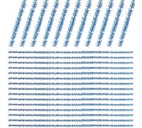 LALAFINA 100 Piezas de Bastones Torcidos con Purpurina para Manualidades Diy, Alambre Galvanizado Azul, Desarrollo de Creatividad para Fiestas y Adornos Navideños