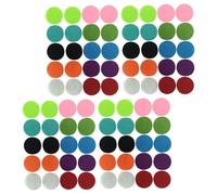 LALAFINA 100 Piezas Difusor De Aceites Esenciales Almohadilla Para Collar De Aceite Esencial Almohadillas Aromáticas Almohadillas De Repuesto Almohadillas Colgantes Aromáticas Auto Medallón