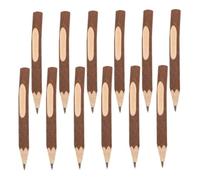 LALAFINA 12 piezas Bolígrafos de Bola de Madera Natural Diseño Vintage de Árbol Agarre Ergonómico Escritura Suave para Oficina Escuela