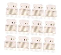 LALAFINA 12 Piezas rizo horquilla para peluquero rodillos para rizar rizador de pelo cabellos ondulados accesorio para el cabello pinza para el cabello modelado rulos rodillo caliente Cl802