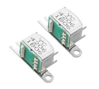 LALAFINA 2 Cabezales Magnéticos Metálicos para Grabadora de Casete Estéreo de 4 Canales, Accesorio para Reproductor de Cintas, Componente de Grabadora de Audio Portátil, Reparación