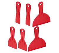 LALAFINA 2 Juegos Rascador de Plástico para Cocina Juego Limpieza de Manchas para Vitrocerámica y Superficies Herramienta para Remover Suciedad y Adhesivos