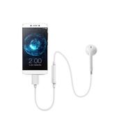 LALAFINA 2 Piezas Adaptador de Audio Tipo C a 3,5mm Diseño Reversible y Material Plástico para Conexión de Auriculares USB 3.1 en Dispositivos Móviles