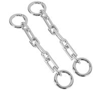 LALAFINA 2 Piezas Cadena de Extensión para Bolso de Mano Cadena Reemplazo Ajustable para Manija de Embrague y Monedero Accesorios para Bolsos Cierre de Clip Uso Diario y Ocasiones Obsequios