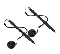 LALAFINA 2 Piezas Lápiz Resistivo para Pantallas Táctiles con Precisión y Correa Anticaída, Material Abs y Silicona, Soporte Adhesivo para Dispositivos Táctiles y Máquinas Pos