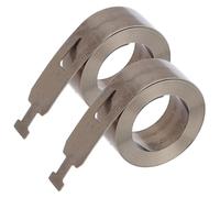LALAFINA 2 Piezas Resistente Muelle de Ventana con Bobina Única Equilibrio Estable para Sash Carga Acero Inoxidable Hardware de Tensión para Reparación de Ventanas