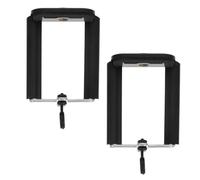 LALAFINA 2 Piezas Soporte de Teléfono Forma Clip y para Fotografía con Selfie de Compatible con Smartphones de Negro