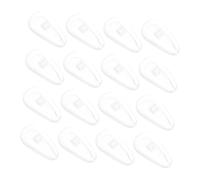 LALAFINA 20 Almohadillas de Silicona Antideslizantes para Gafas Soporte Cómodo y Amortiguador para Gafas