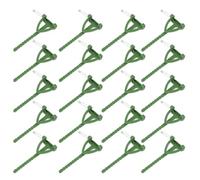 LALAFINA 200 Piezas de Triangulares en Plástico para Ramilletes, Pasadores DIY para Eventos y Banquetes Nupciales, Material para Bricolaje