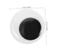 LALAFINA 200 Piezas Ojos Móviles Autoadhesivos de Plástico Ojos Redondos Tambaleantes para Manualidades Infantiles Proyectos DIY y Álbumes de Recortes