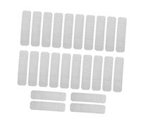 LALAFINA 25 Piezas Kit de Reparación de Malla Autoadhesiva para Ventanas Parche de Malla para Puertas y Ventanas Resistente y para Reparar Daños y Roturas Pantallas de Toldos