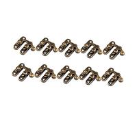 LALAFINA 25 Piezas Pestillo Antiguo Gancho Derecho para Cajas de Joyería Cierre Decorativo Vintage Color Bronce Antiguo para Manualidades y Proyectos de Bisutería