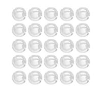 LALAFINA 25 Unidades Topes de Longitud Cortinas para Verticales Cadena de de Cuentas de 4.5mm, Accesorios Ajustables de Pom Función de Orden y Ajuste para Persianas
