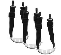 LALAFINA 3 Piezas Correa Ajustable para Casco de Seguridad de Barbuquejo para Casco Cinturón de Barbilla para Uso Construcción Material de Resistente y Cómodo