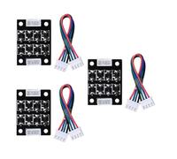 LALAFINA 3 Piezas Filtro de Vibración para Impresora 3d Accesorio de Impresión Plástico Durable y Señal Estable para Mejorar la Calidad de Impresión Color Aleatorio