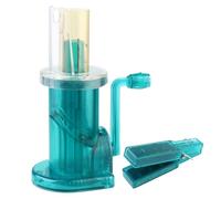 LALAFINA 3 piezas Herramienta Manual para Tejer DIY Mini Máquina de Hilar y Bobinar Cuerda Compacta y Portátil para Manualidades y Decoración Casa Color Aleatorio Color Aleatorio