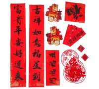 LALAFINA 32 Piezas Boda China en Papel Rojo Riqueza Cultural y Toque Festivo para Celebraciones de Inauguración y Festival de Primavera 2026