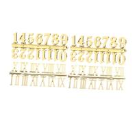 LALAFINA 4 Juegos para Reloj DIY de y Arábigos para Reemplazo de Reloj Accesorios Duraderos para Decoración de Pared