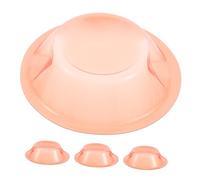 LALAFINA 4 Piezas Protectora para Detectores de Humo Funda para Alarmas de Humo Instalación Rápida y Limpia Protección Extra para Detectores de Cocina