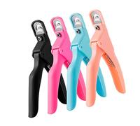 LALAFINA 4 Piezas Recortador De Puntas De Uñas Cortador De Uñas En Forma De u Triple Corte De Uñas Cortaúñas Piso Tijeras