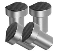 LALAFINA 4 Piezas Tapón Antideslizante para Banco de Trabajo Accesorio de Aluminio para Carpintería Freno de Planificación para Soporte Durable para Proyectos de Trabajo Manual