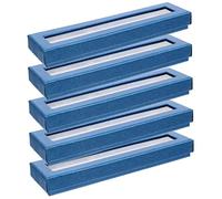 LALAFINA 5piezas Cajas De Presentación para Bolígrafos Estuches Transparentes para Exhibición De Unidades para y Almacenamiento De Artículos De Papelería