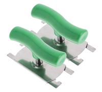 LALAFINA Abridor de Frascos Ajustable de Acero Inoxidable Antideslizante, Juego de 2 Piezas para Abrir Botellas y Tarros en Cocina, Hogar, Bar y Viajes