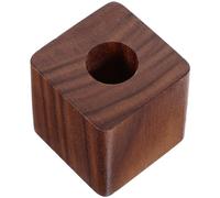 LALAFINA Accesorios De Oficina Retráctil Bolígrafo Pizarron Apoyo Escritorio Cestas Soportes Soporte De Exhibición De La Pluma Dibujo Hogar Almacenamiento Cuadrado Muro Retro Mostrar Nuez