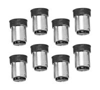 LALAFINA Adaptador B15 a E14 Convertidor de Portalámparas 8 Piezas Seguro y Duradero para Lámparas LED y Halógenas Multiusos