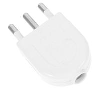 LALAFINA Adaptador Enchufe Italiano Macho Clavijas Redondas con Tierra para Electrodomésticos Alta Potencia Certificación Seguridad Estándar Nacional Acv