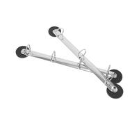 LALAFINA Archivador Magnético de Metal Mecanismo de Anillas 3 y 4 Aros para Oficina y Hogar, Organizador Versátil de Documentos en Color Plata, Pack de 2 Piezas