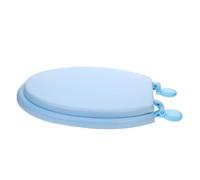 LALAFINA Asiento de Inodoro de Espuma Suave y Cómodo Tapa de Inodoro Acolchada de Instalar para Baños Diseño Clásico y Elegante Protección y Soporte Óptimo para Adultos