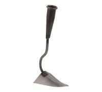 LALAFINA Azada Triangular de Acero para Huerto Diseño Puntiagudo, Herramienta para Fertilizar y Cavar, Minimiza la Fatiga Manual en Trabajos de Cultivo