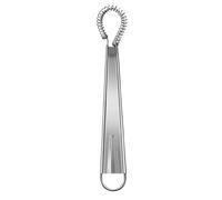LALAFINA Batidor de Mano de Acero Inoxidable Espiral Compacto y Resistente para Cocina y Camping, Diseño Ahorrador de Espacio, Adecuado para Batir Salsas y Leche