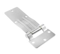 LALAFINA Bisagra Metálica para Puerta de Camión 210mm Bisagra de Eje Plegable Resistente para Remolque y Carrocería para Puerta Lateral y Trasera de Vehículos de Carga