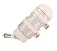 LALAFINA Botella de Agua para Mascotas Colgante 400ml, Bebedero Automático para Perros y Gatos, Dispensador de Agua Boquilla de Acero Inoxidable para Uso Interior y Jaulas